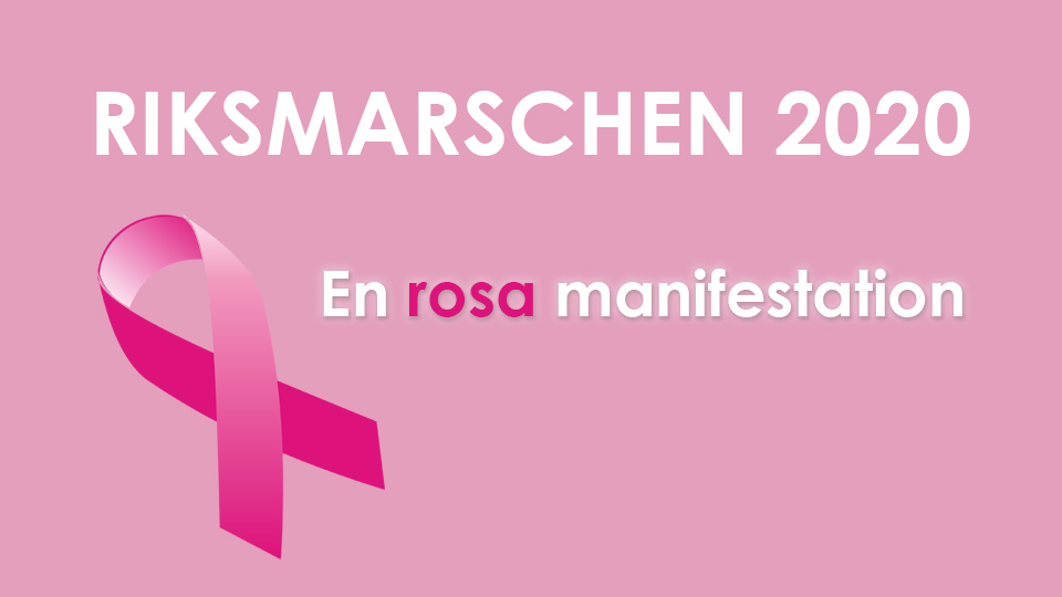 Riksmarschen 2020 - En rosa manifestation