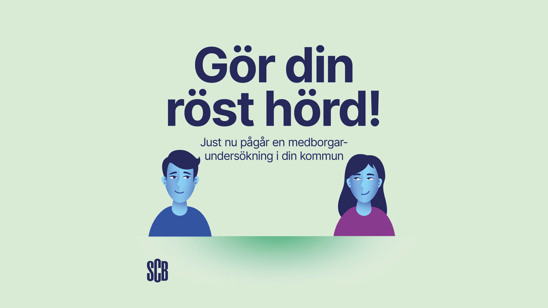 Gör din röst hörd i medborgarundersökningen från SCB