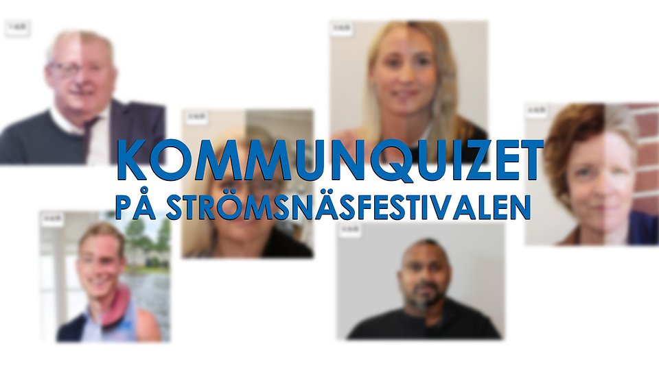 Under Strömsnäsfestivalen anordnades ett kommunquiz - Nu är vinnaren korad!